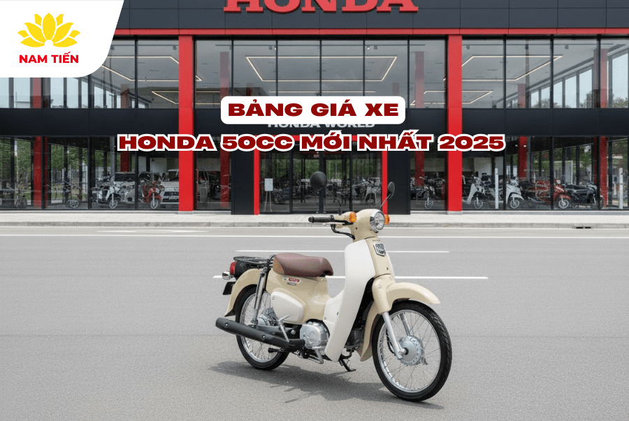 Bảng Giá Xe Honda 50cc Mới Nhất