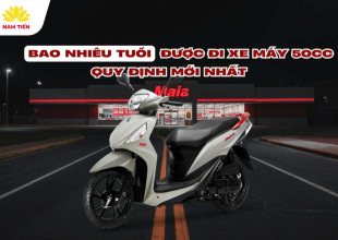 Bao Nhiêu Tuổi Được Đi Xe Máy 50cc? Quy Định Mới 2026