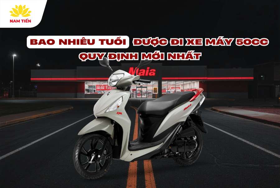 Bao Nhiêu Tuổi Được Đi Xe Máy 50cc? Quy Định Mới Nhất