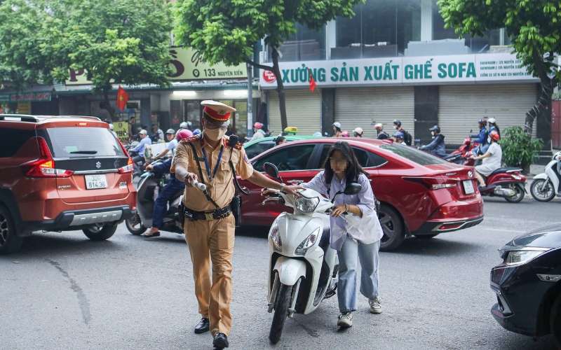 Mức phạt sẽ dao động từ 300.000 đến 400.000 đồng