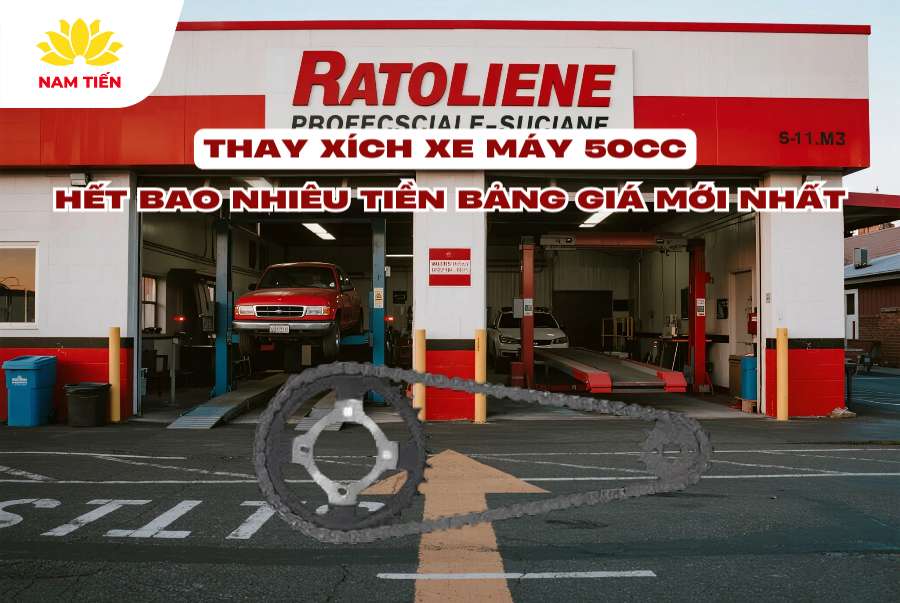 Thay Xích Xe Máy 50cc Hết Bao Nhiêu Tiền? Bảng Giá Mới Nhất