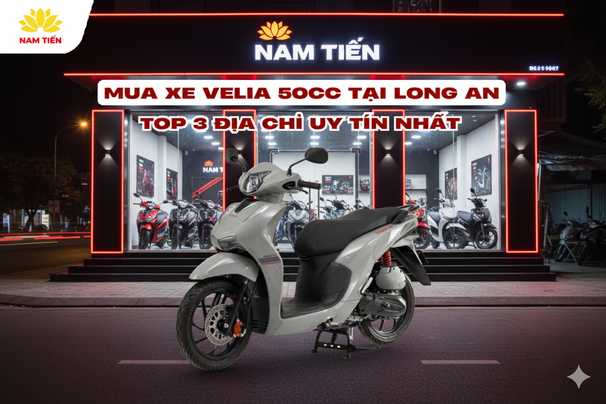 Mua Velia 50cc Long An: Top 3 Địa Chỉ Uy Tín Nhất