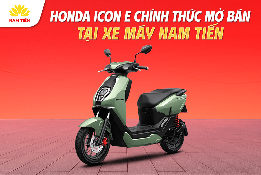 Honda ICON E Chính Thức Mở Bán Tại Xe Máy Nam Tiến