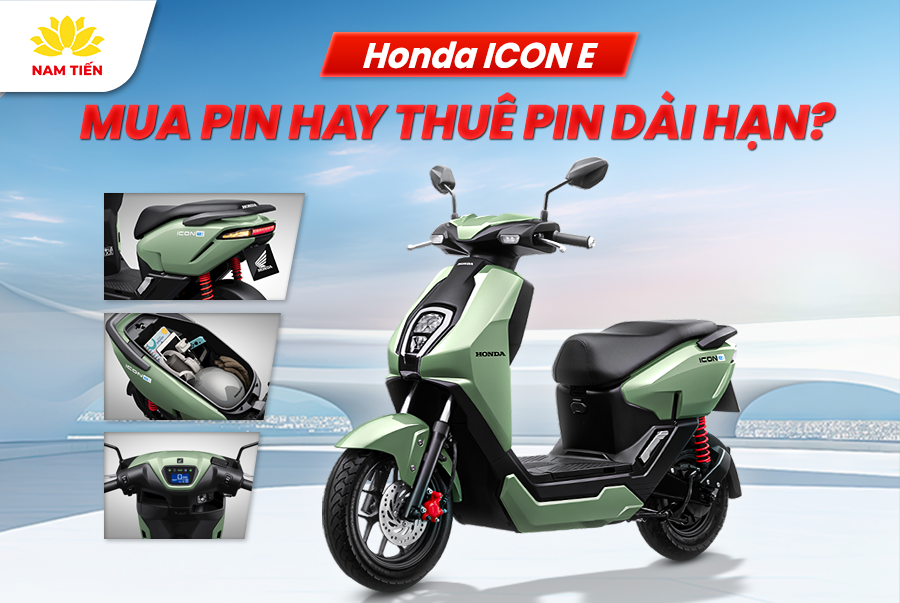 Honda ICON e Mua pin hay thuê pin dài hạn?