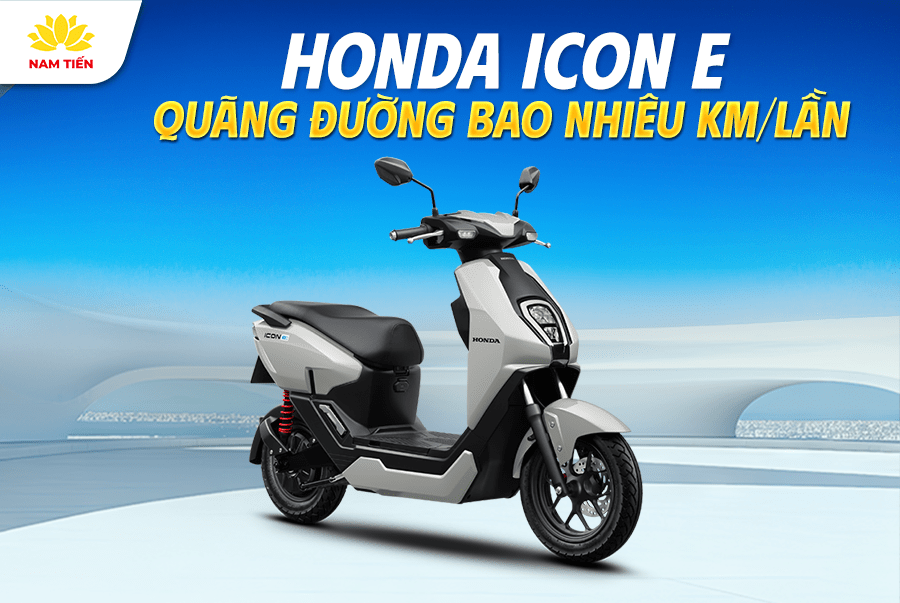 Honda ICON e Quãng Đường Bao Nhiêu Km/lần Sạc Thực Tế?