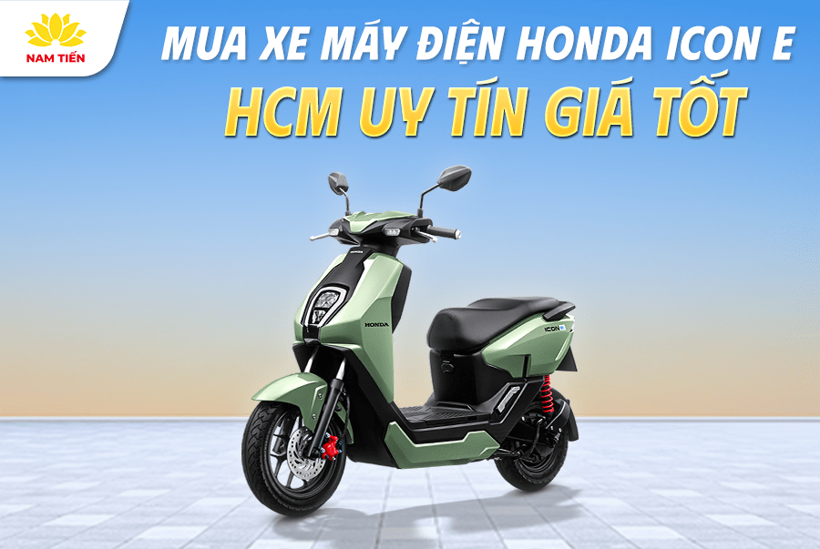 Mua Xe Máy Điện Honda Icon E HCM Uy Tín Giá Tốt