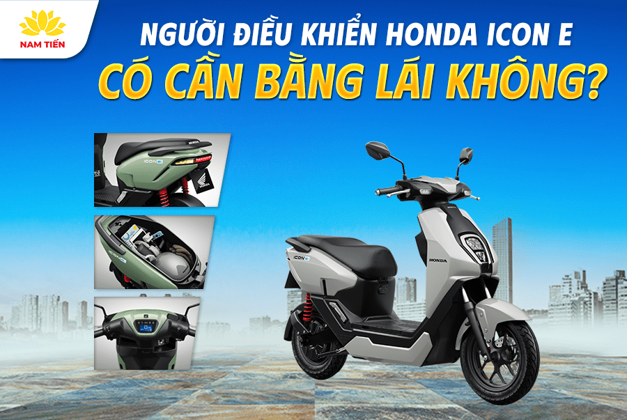 Người Điều Khiển Honda ICON e Có Cần Bằng Lái Không