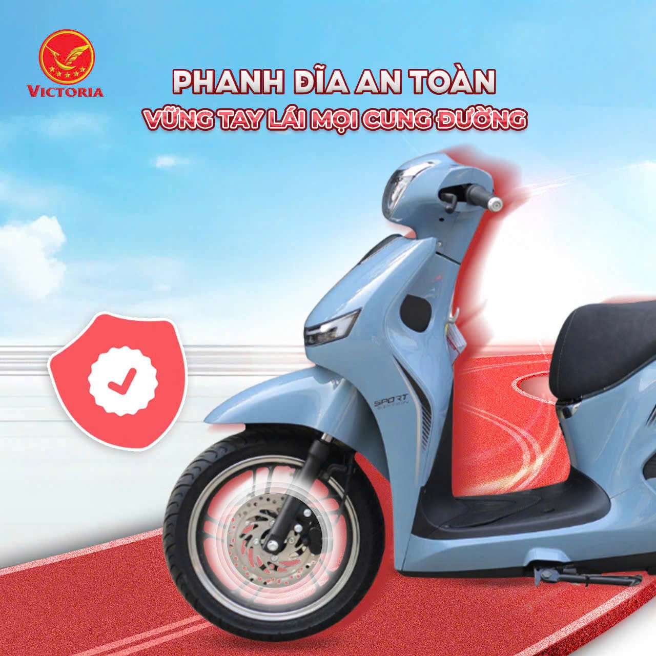 Trang bị an toàn nổi bật trên Victoria Royal