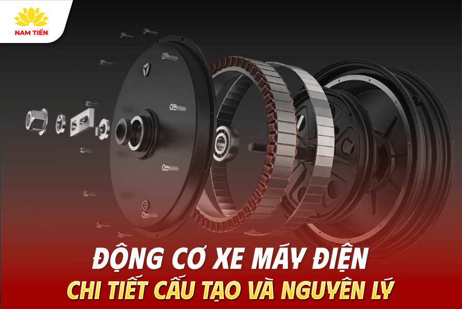 Động Cơ Xe Máy Điện - Chi Tiết Cấu Tạo Và Nguyên Lý