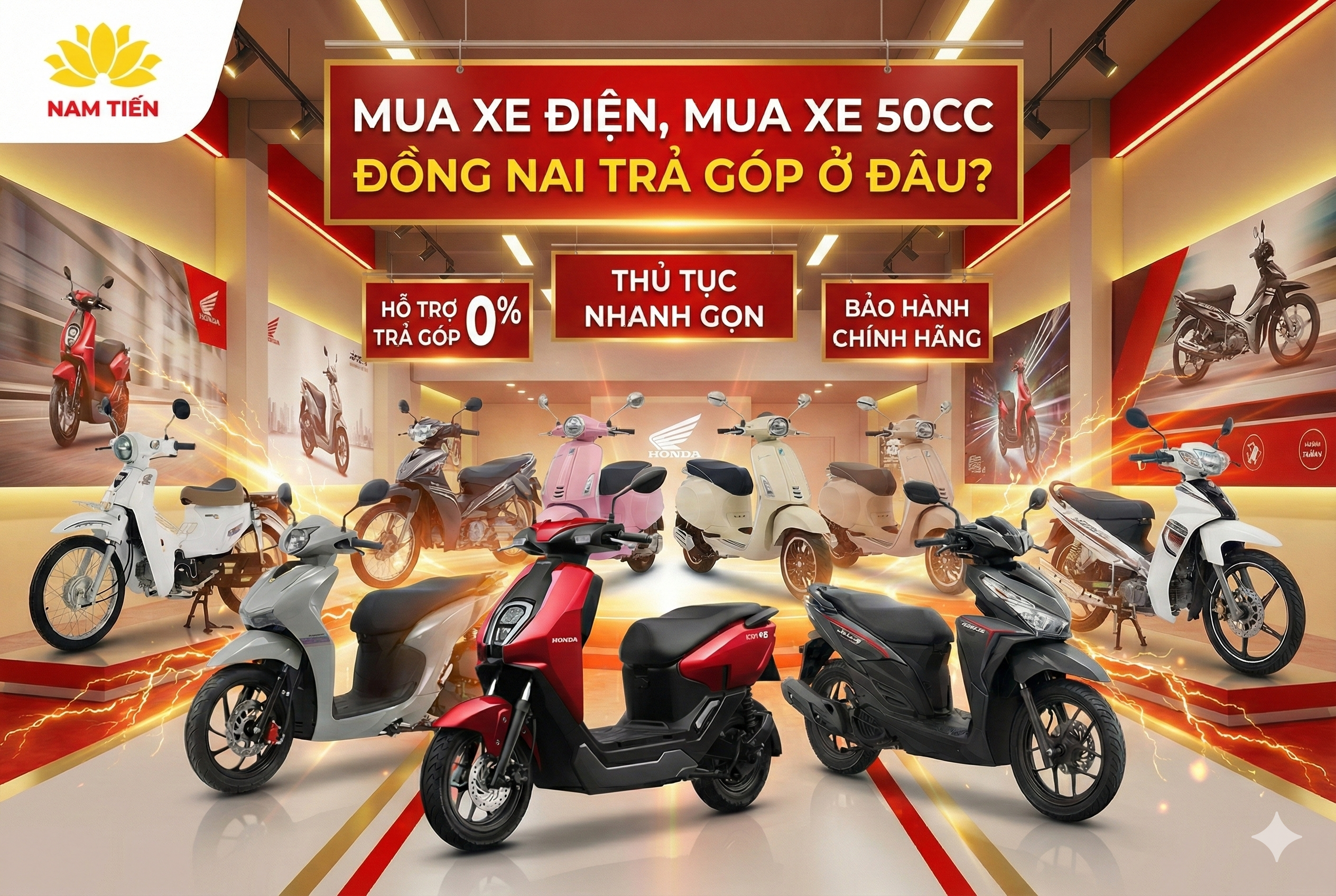 Cửa Hàng Mua Xe Điện, Mua Xe 50cc Nhà Bè Chính Hãng