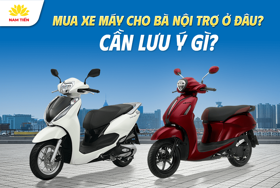 Mua Xe Máy Cho Bà Nội Trợ Ở Đâu? Cần Lưu Ý Gì?