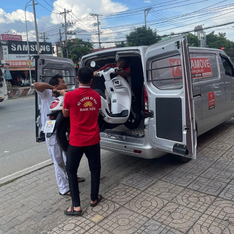 Mua xe được giao xe tận nhà tại Xe Máy Nam Tiến