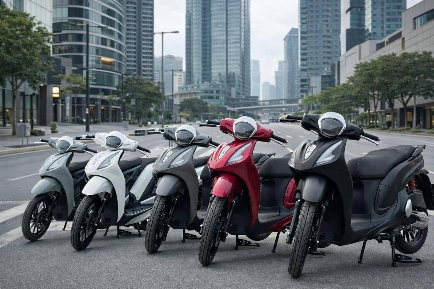 Ally SV 50cc - Mẫu xe được người dân Quận 5 ưa chuộng