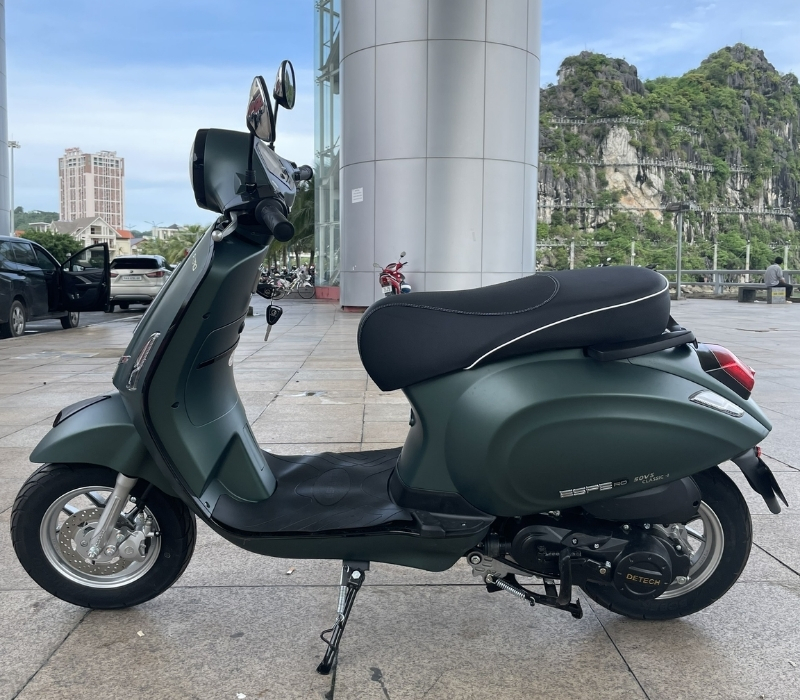 Chất lượng hoàn thiện của xe máy điện Espero Vespa