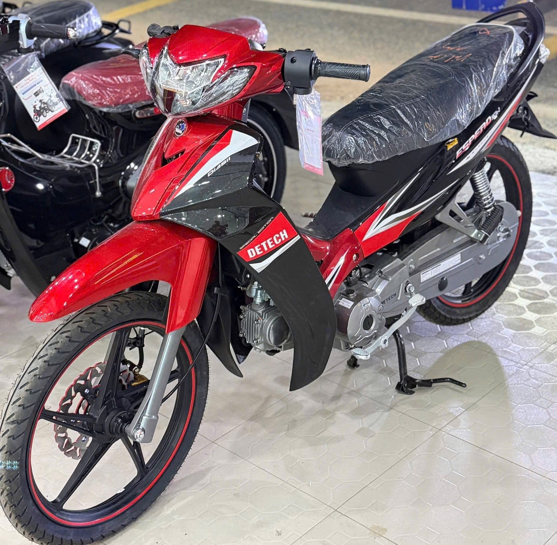 Thiết kế và ngoại thất của Sirius 50cc Detech