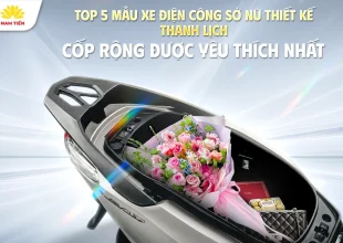 Top 5 mẫu xe điện công sở nữ thiết kế thanh lịch, cốp rộng được yêu thích nhất