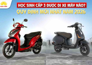 Học sinh cấp 3 được đi xe máy nào? Quy định mới nhất năm 2026