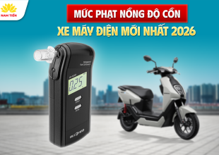 Mức Phạt Nồng Độ Cồn Xe Máy Điện Mới Nhất 2026