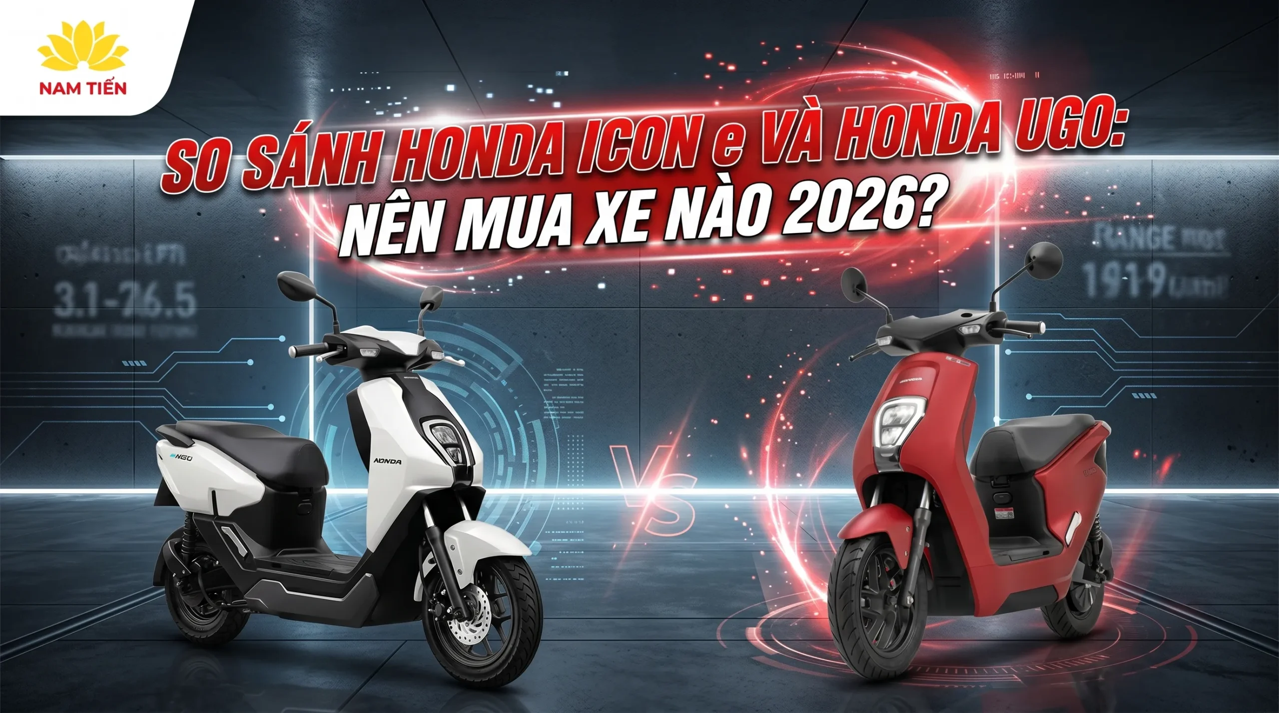 So Sánh Honda ICON e Và Honda UGO: Nên Mua Xe Nào 2026?