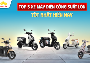 TOP 5 Xe Máy Điện Công Suất Lớn Tốt Nhất Hiện Nay