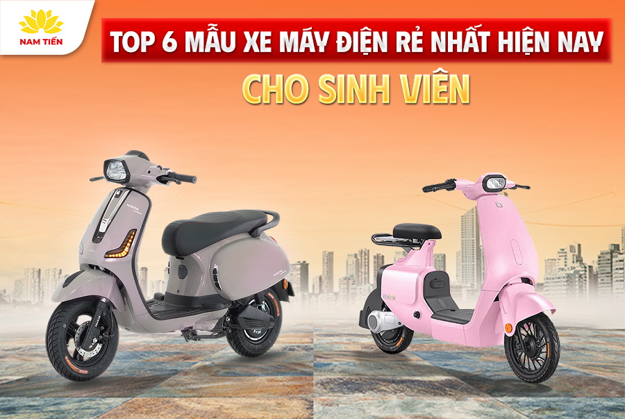 Top 6 Mẫu Xe Điện Rẻ Nhất Hiện Nay Cho Sinh Viên