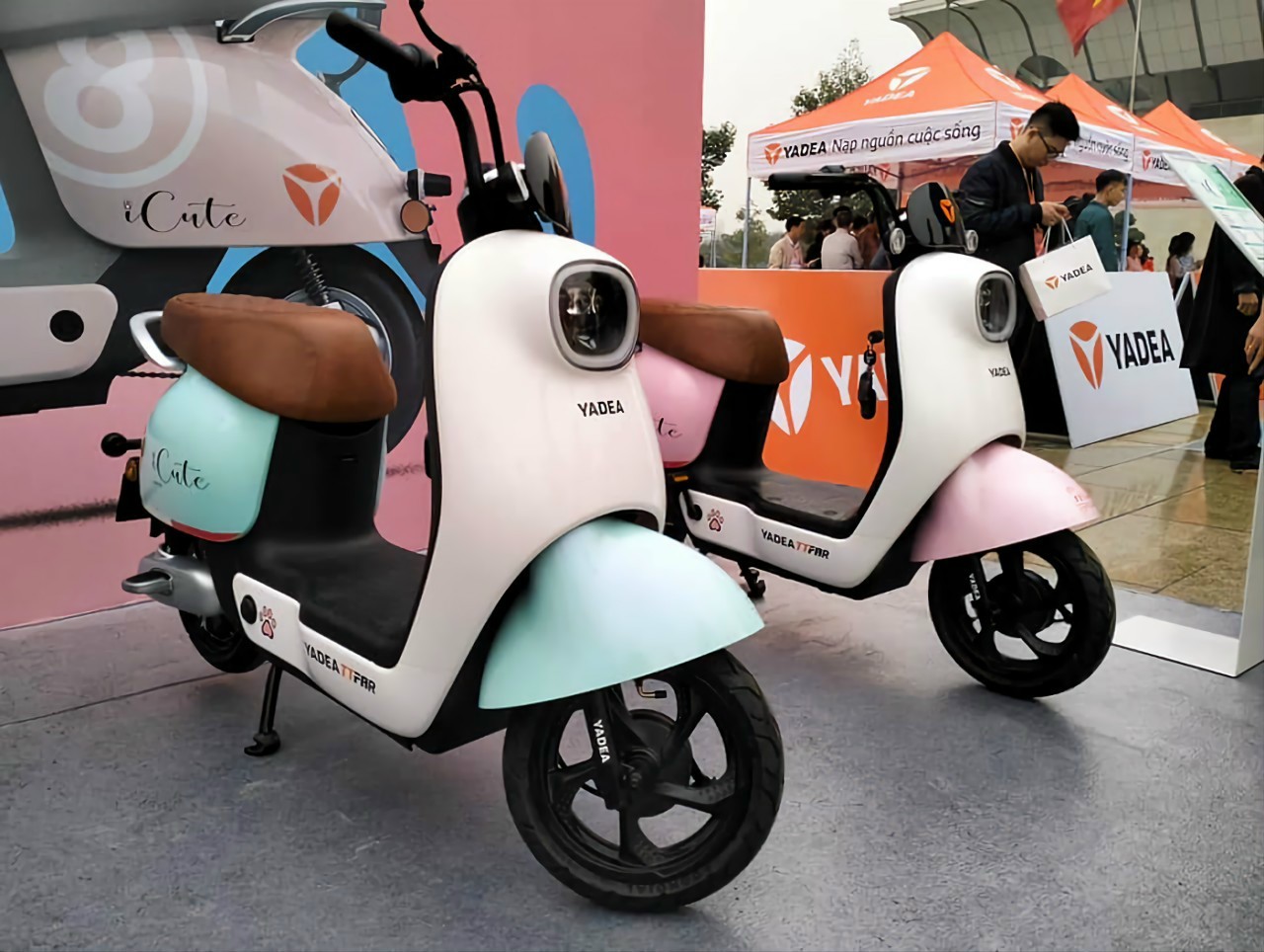 Yadea iCute – Nhỏ gọn, phong cách nữ tính