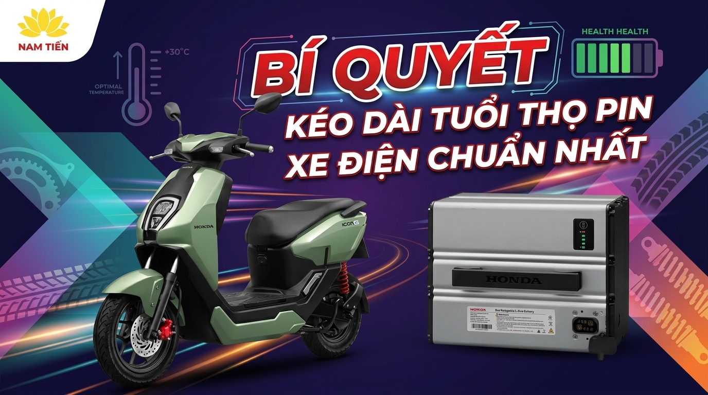 Bí Quyết Kéo Dài Tuổi Thọ Pin Xe Điện Chuẩn Nhất