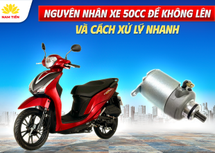 Nguyên Nhân Xe 50cc Đề Không Lên Và Cách Xử Lý Nhanh