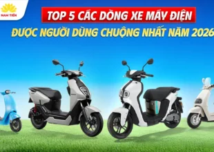 Top 5 các dòng xe máy điện được người dùng chuộng nhất năm 2026