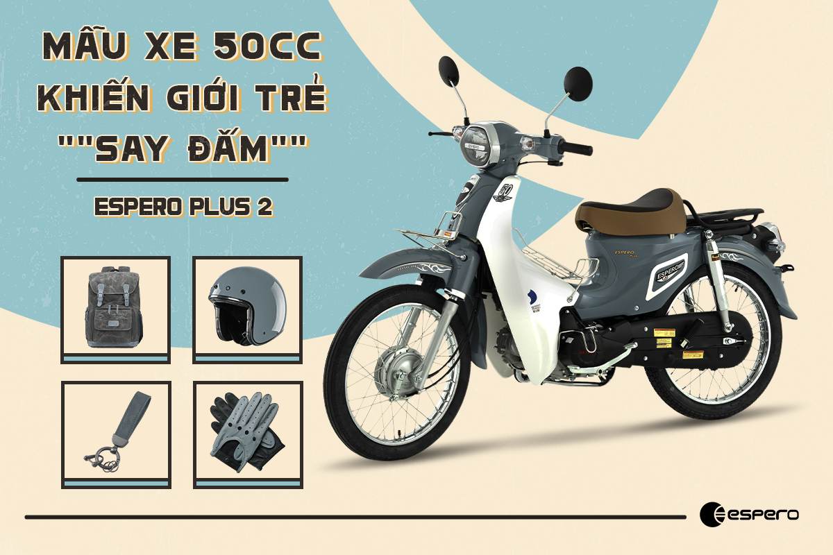 Các phiên bản xe máy Cub Espero đáng mua nhất hiện nay