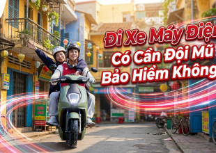 Đi Xe Máy Điện Có Cần Đội Mũ Bảo Hiểm Không?