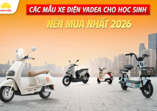 Các Mẫu Xe Điện YADEA Cho Học Sinh Nên Mua 2026