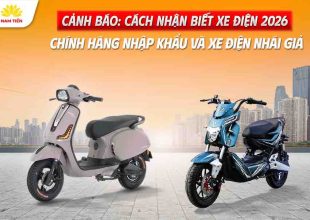 Cảnh báo: Cách nhận biết xe điện 2026 chính hãng nhập khẩu và xe điện nhái giả 