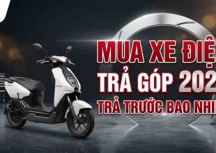Mua xe điện trả góp 2026 trả trước bao nhiêu