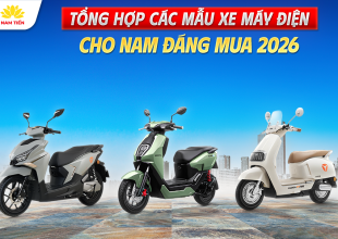 Tổng Hợp 09 Mẫu Xe Máy Điện Cho Nam Đáng Mua 2026