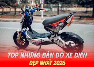 Top những bản độ xe điện đẹp nhất 2026