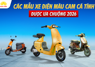 Các Mẫu Xe Điện Màu Cam Cá Tính Được Ưa Chuộng 2026