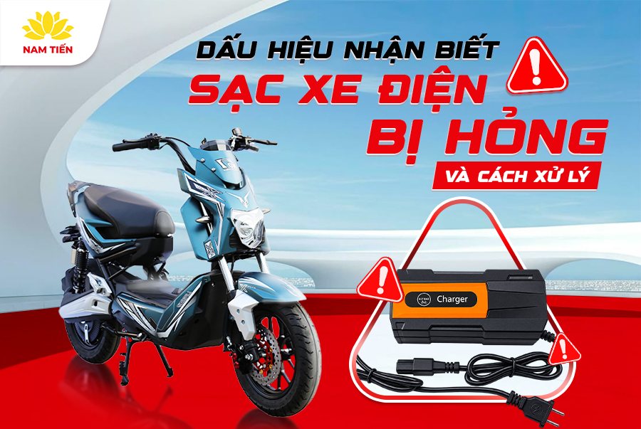 Dấu Hiệu Nhận Biết Sạc Xe Điện Bị Hỏng Và Cách Xử Lý