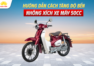 Hướng Dẫn Cách Tăng Độ Bền Nhông Xích Xe Máy 50cc