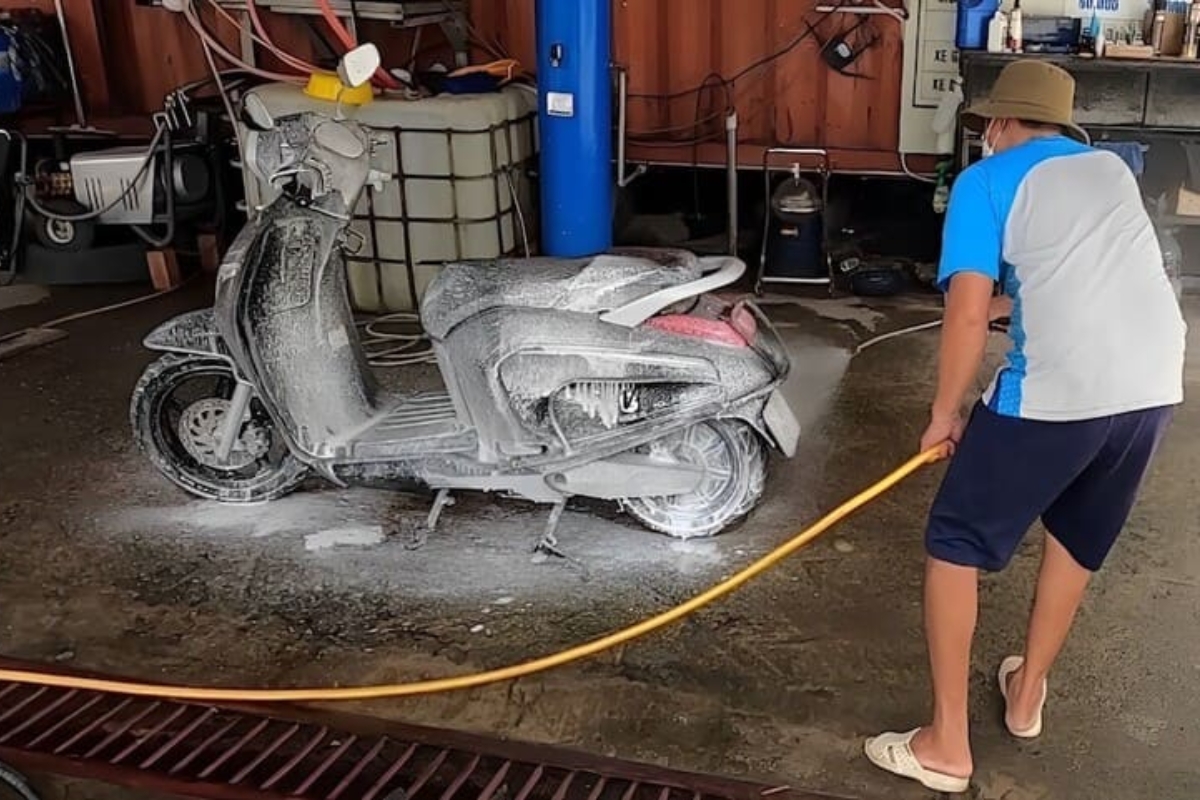 Những bộ phận nào trên xe điện cần tránh nước?