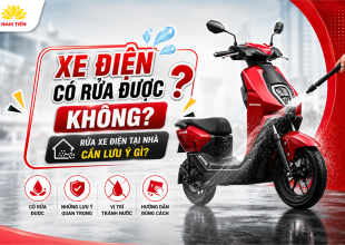 Xe Điện Có Rửa Được Không? Rửa Xe Điện Tại Nhà Cần Lưu Ý Gì?