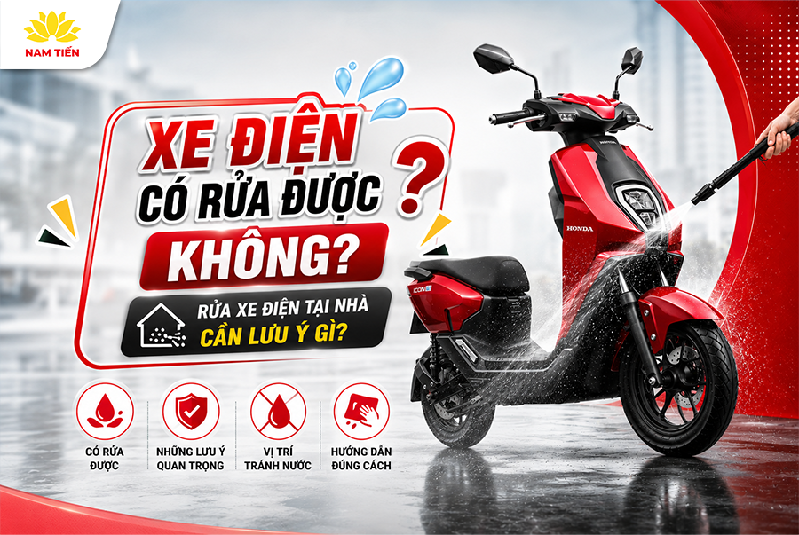 Xe Điện Có Rửa Được Không? Rửa Xe Điện Tại Nhà Cần Lưu Ý Gì?